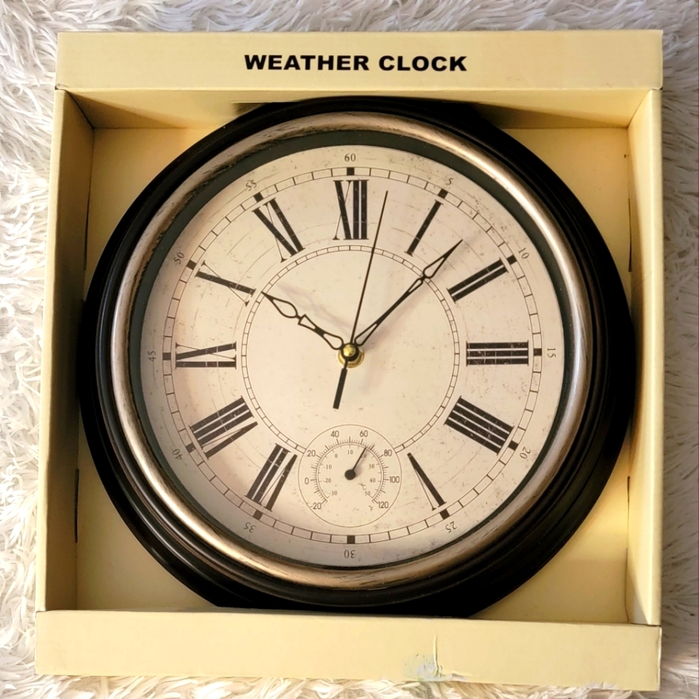 Decorative Weather Wall Clock